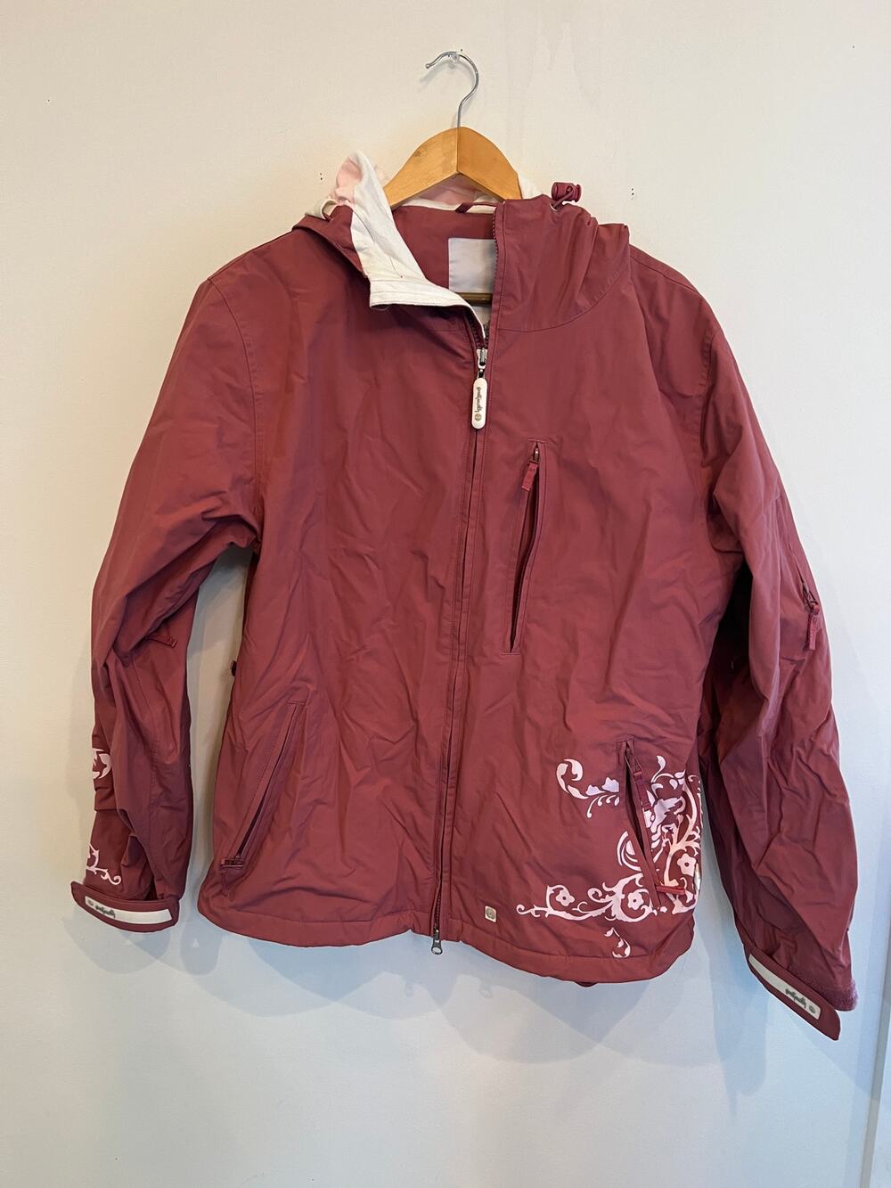 Planet Earth Pink Winter Ski Snowboarding Jacket Size M